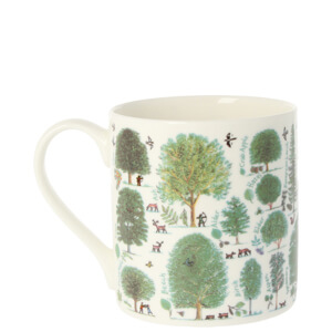 Picturemaps British Trees Mug 300ml